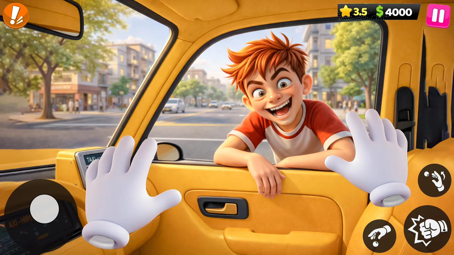 Taxi Prank Chaos Driver Game screenshot