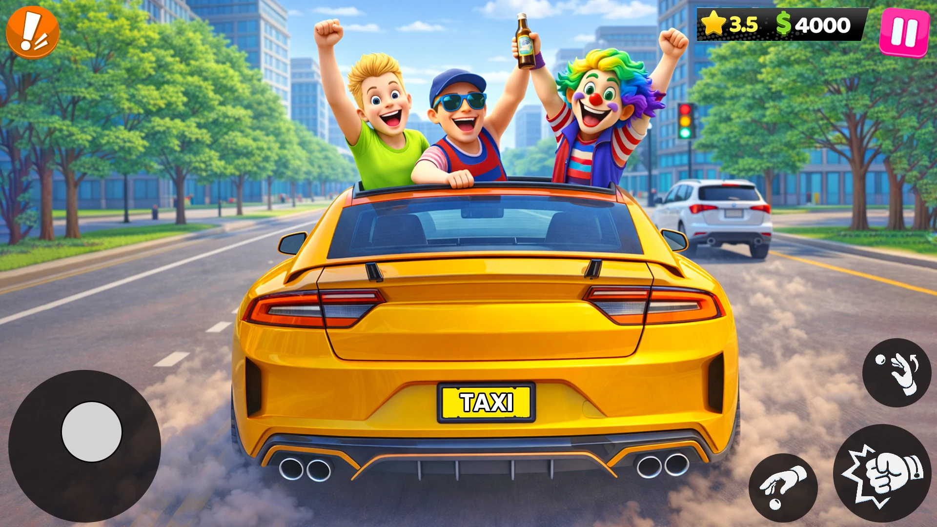 Taxi Prank Chaos Driver Game screenshot
