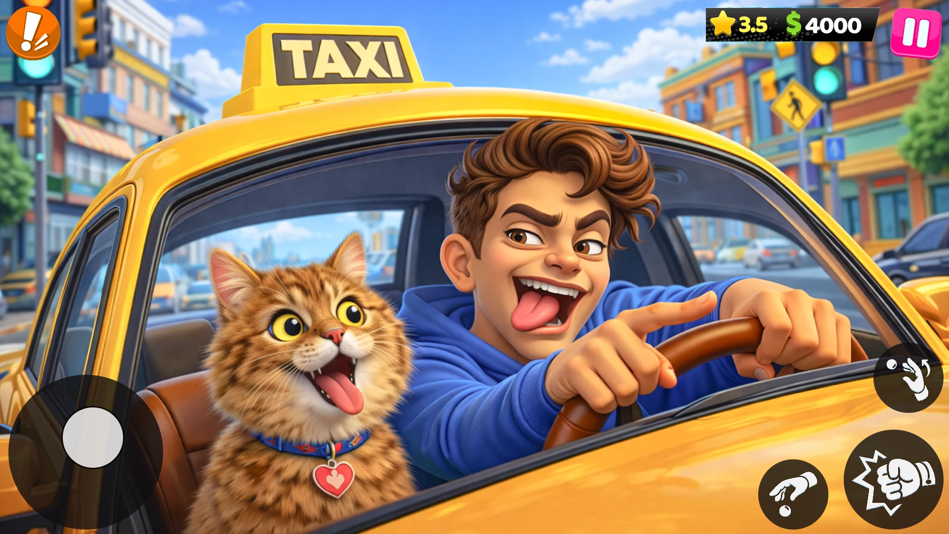 Taxi Prank Chaos Driver Game screenshot